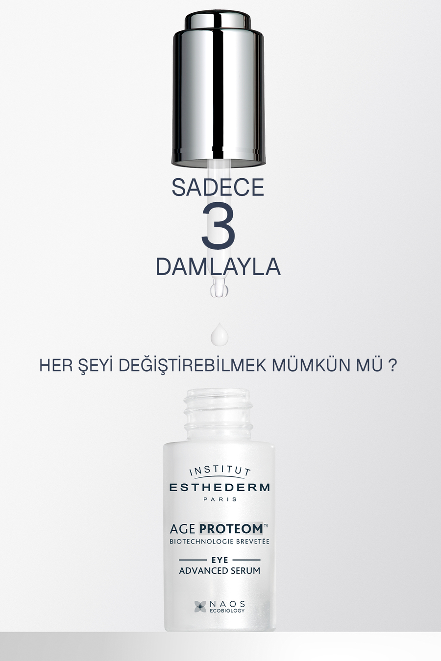 Institut Esthederm Age Proteom Sıkılaştırıcı & Aydınlatıcı Göz Çevresi Bakım Serumu 15 ml