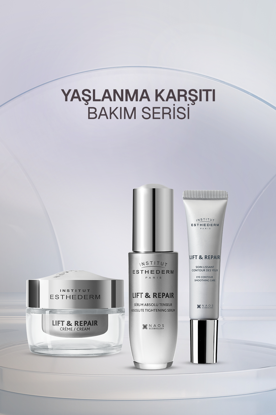 Institut Esthederm Lift & Repair Sıkılaştırıcı ve Kırışıklık Karşıtı Krem 50 ml
