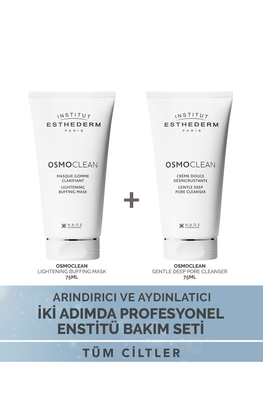 Institut Institut Esthederm Arındırıcı ve Aydınlatıcı İkili Bakım Kofresi