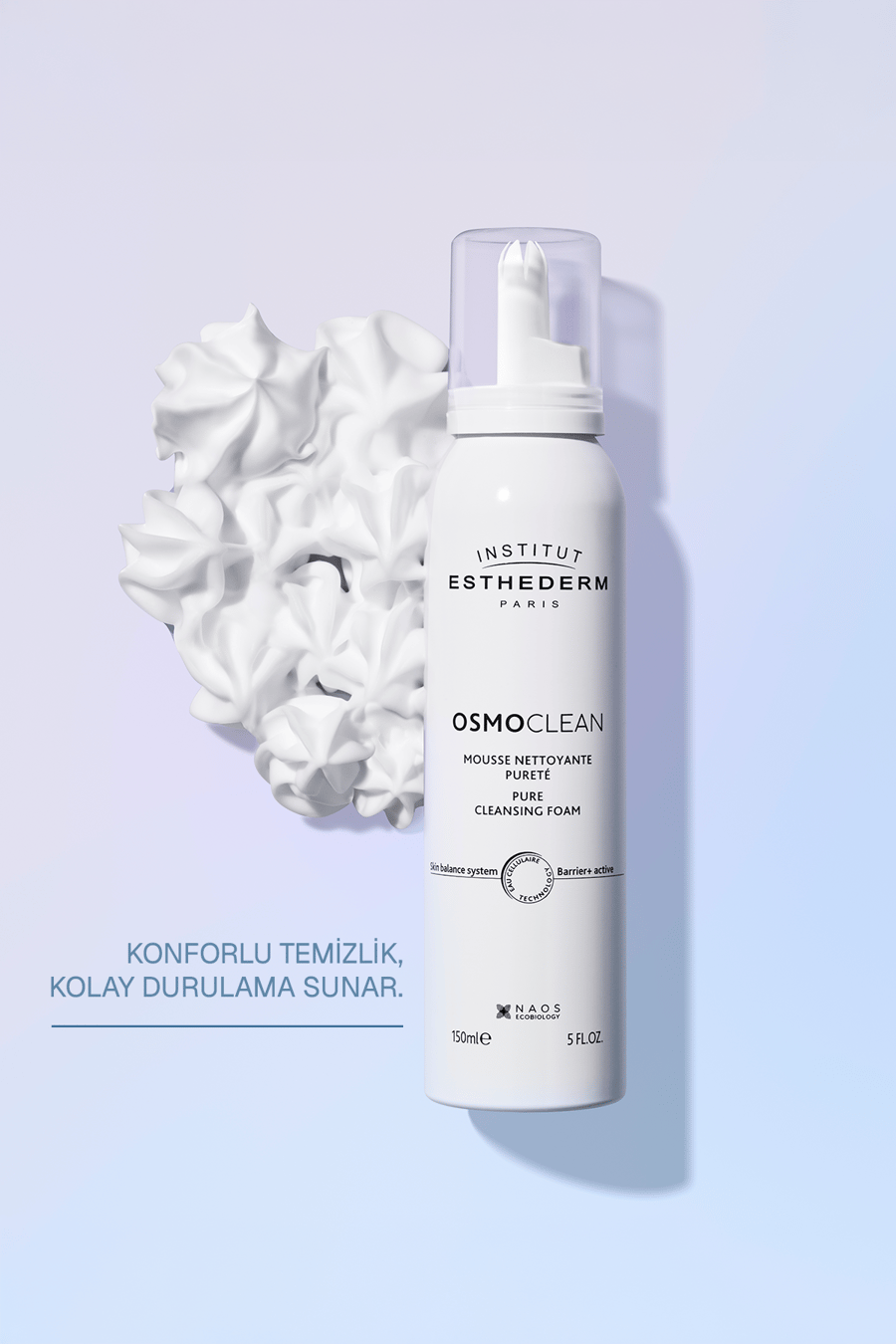 Institut Esthederm Pure Cleansing Yüz & Makyaj Temizleme Köpüğü 150 ML