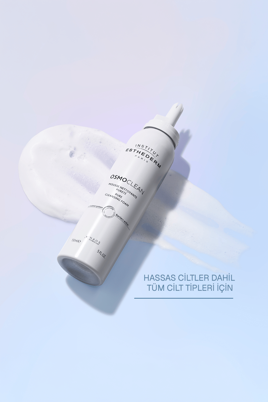 Institut Esthederm Pure Cleansing Yüz & Makyaj Temizleme Köpüğü 150 ML