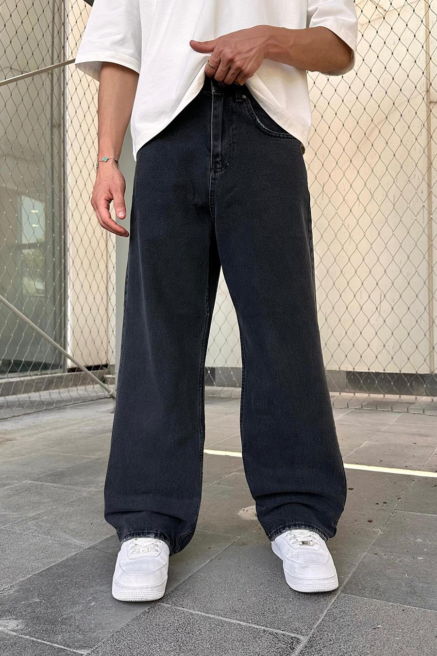 FÜME 04 GO Ekstra Bol Baggy Pantolon