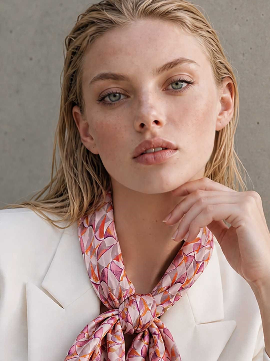BRAELYN LONDONROSE WHIRL TWILL İPEK EŞARP 