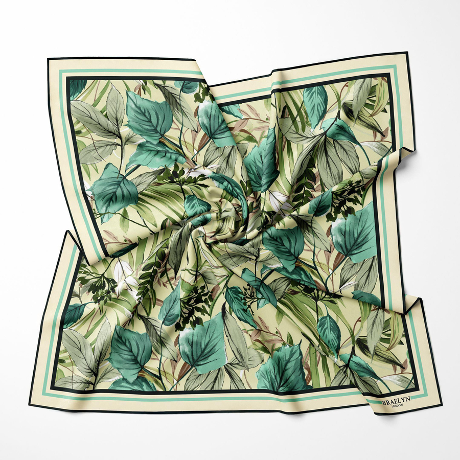 SAGE CANOPY TWILL İPEK EŞARP 
