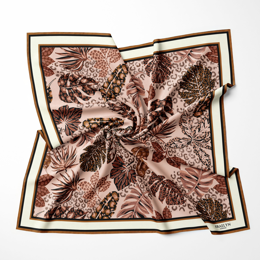 TERRA FLORA TWILL İPEK EŞARP 
