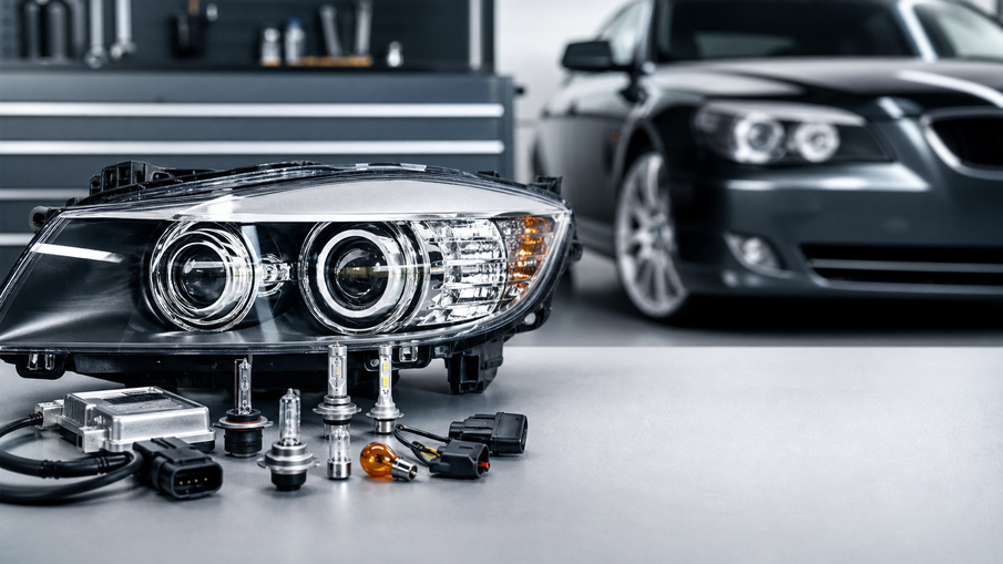 BMW E90 far değişimi ve aydınlatma parçası seçimi
