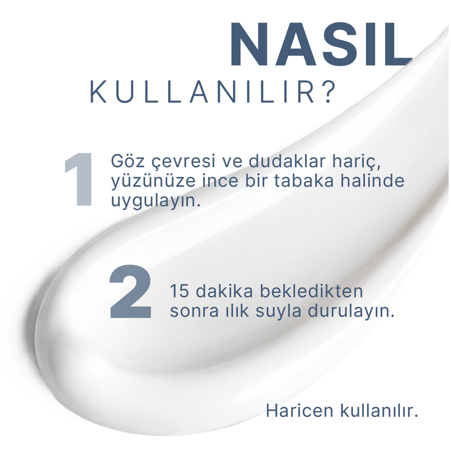 Dolgunlaştırıcı, Onarıcı ve Elastikiyet Arttırıcı Multi Peptit Kompleksli Krem Maske - 50 ml