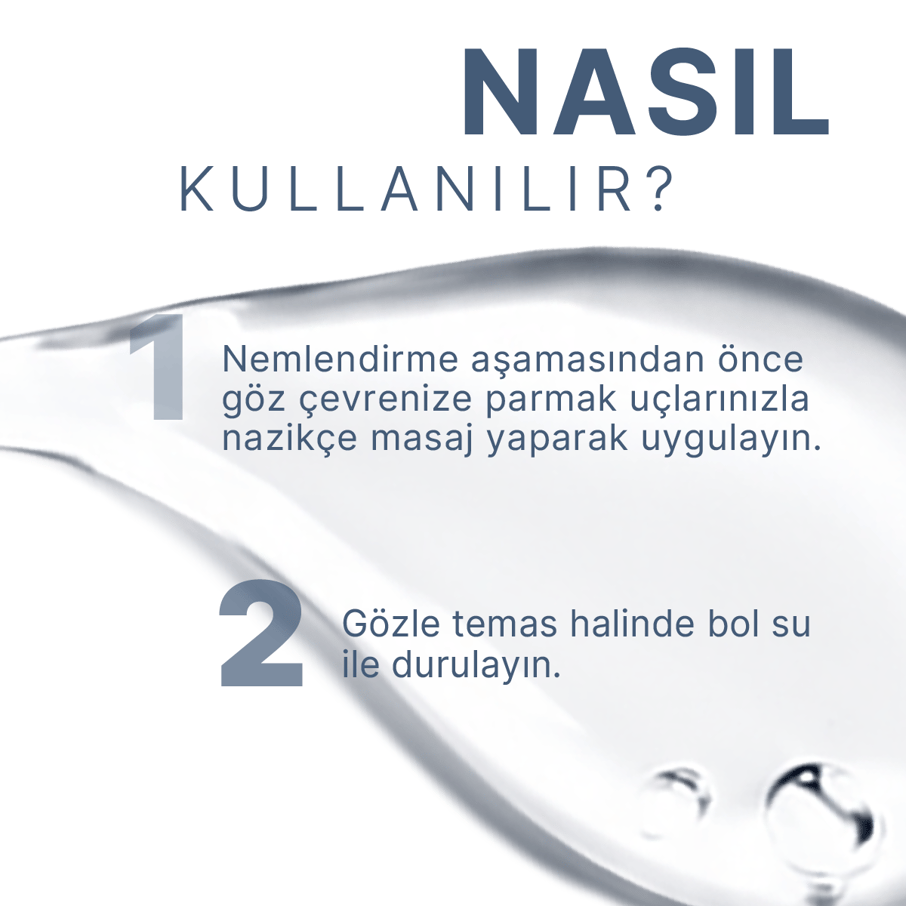 Göz Altı Torbalanma ve Koyu Halka Karşıtı, Kafein İçeren Göz Çevresi Serumu - 30 ml