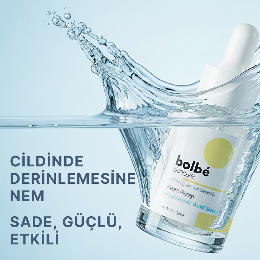 Yoğun Nemlendirici, Dolgunlaştırıcı, Kırışıklık Karşıtı Peptitli Hyaluronik Asit Serum - 30 ml