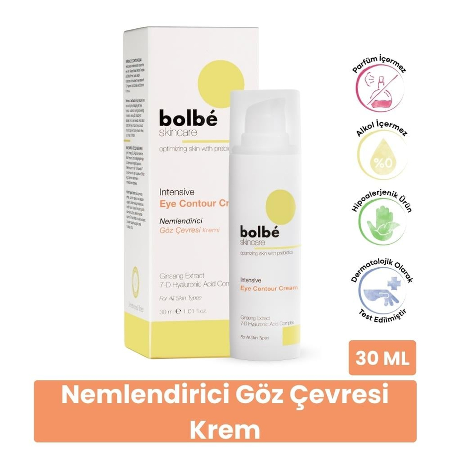 Yoğun Nemlendirici, Kırışıklık ve Koyu Halka Karşıtı Peptit İçeren Göz Çevresi Kremi - 30 ml