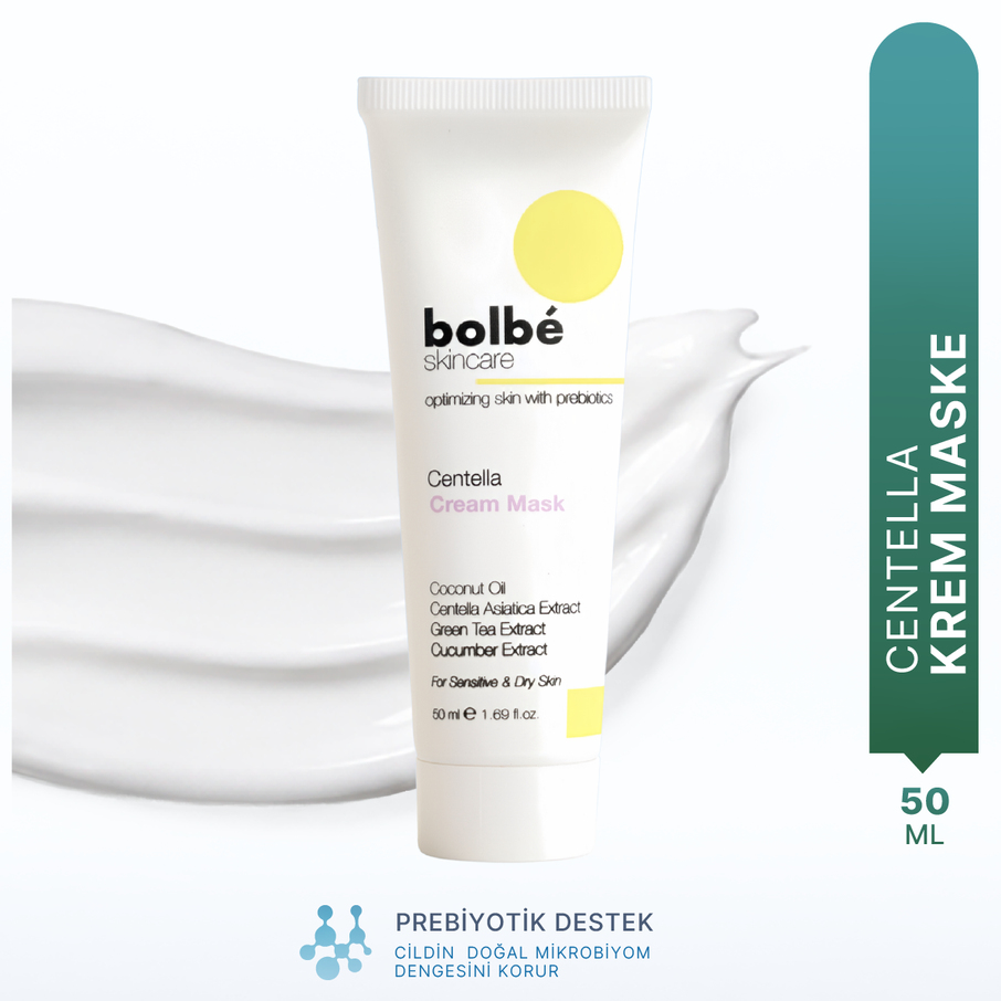 Hassas Ciltler İçin Kızarıklık Önleyici, Yatıştırıcı, Bariyer Destekleyici,Nem Maskesi - 50 ml