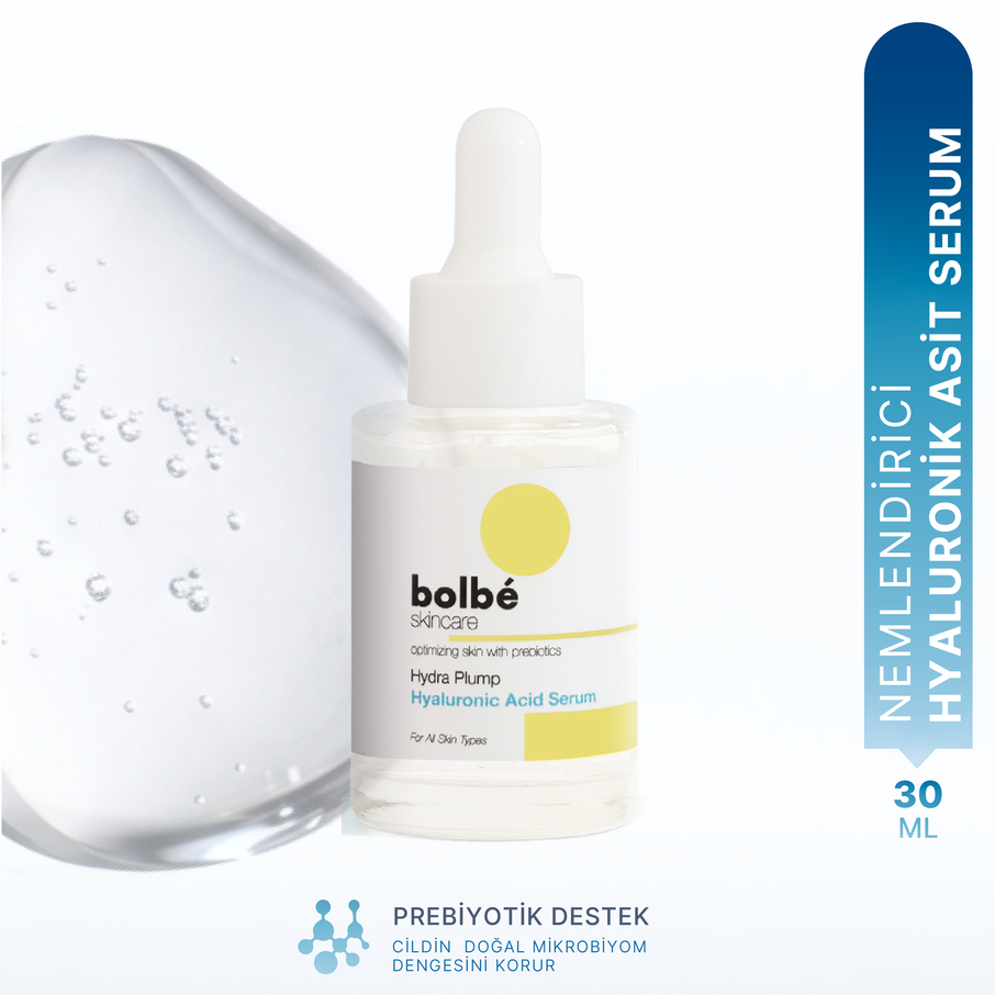 Yoğun Nemlendirici, Dolgunlaştırıcı, Kırışıklık Karşıtı Peptitli Hyaluronik Asit Serum - 30 ml