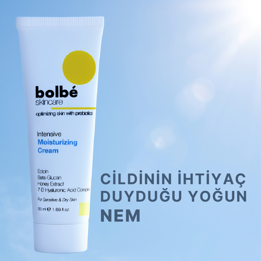 Yoğun Nemlendirici, Onarıcı ve Besleyici, Prebiyotikli Yüz Kremi (Hyaluronik Asit) - 50 ml