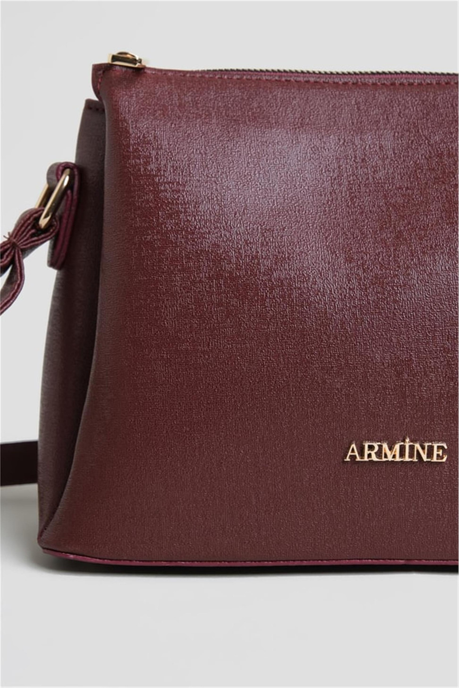Armine Bordo Çanta