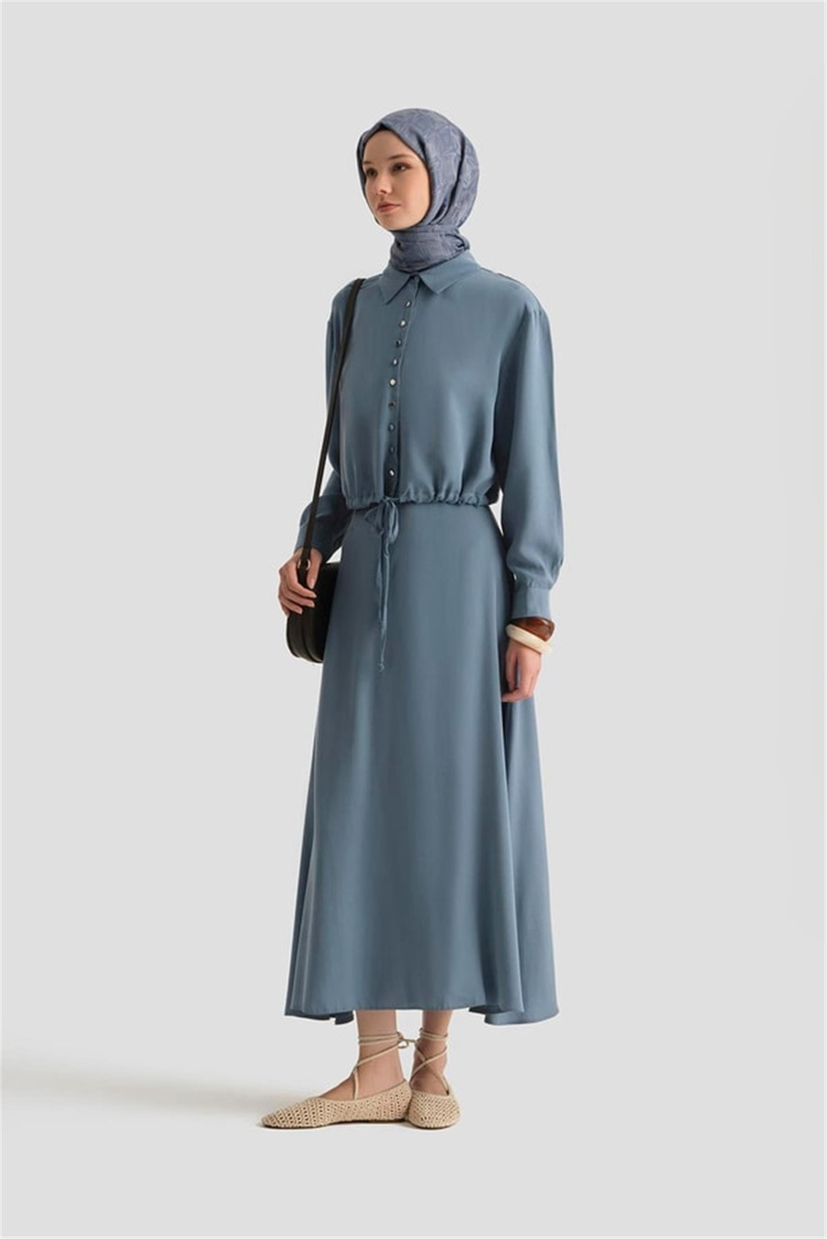 Armine Ceket İndigo - 25YD4226-1