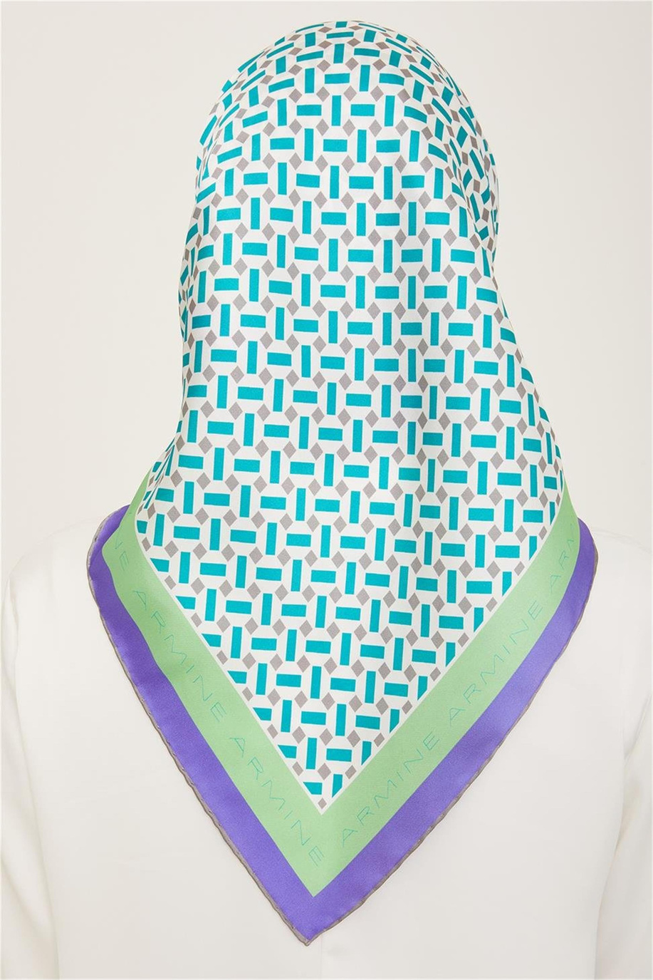 Armine Dj Saf İpek Eşarp  51