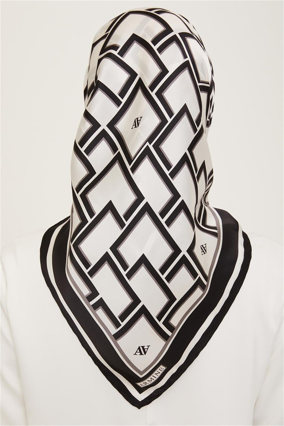 Armine Dj Saf İpek Eşarp  86