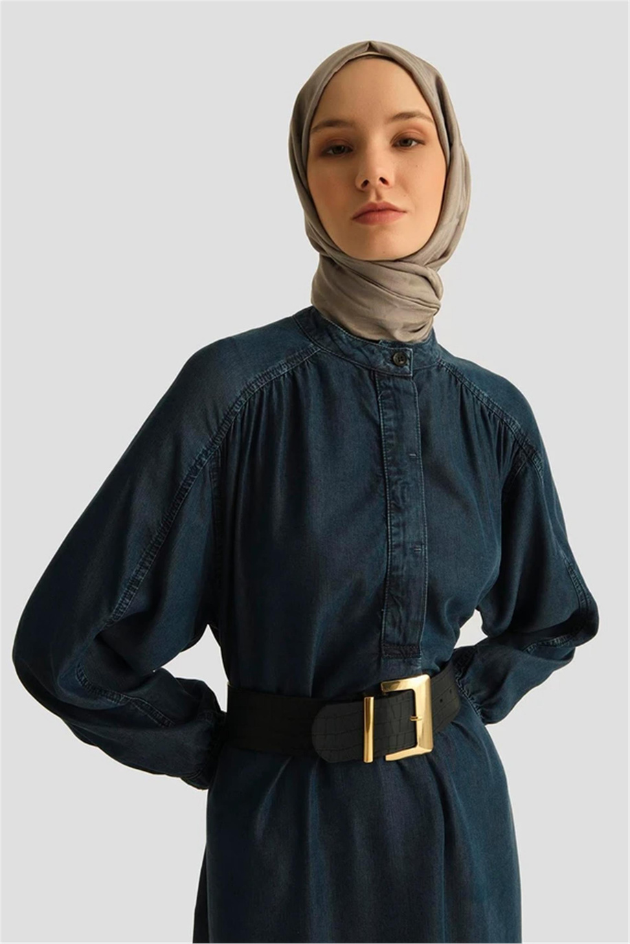 Armine Elbise Koyu Laci - 25YD9142