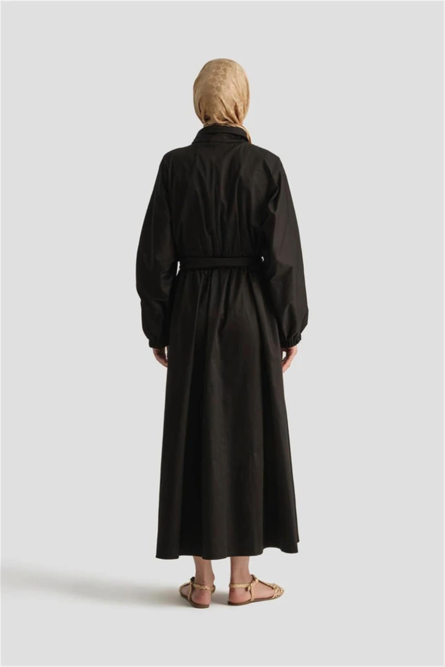 Armine Elbise Siyah - 25YD9025-1