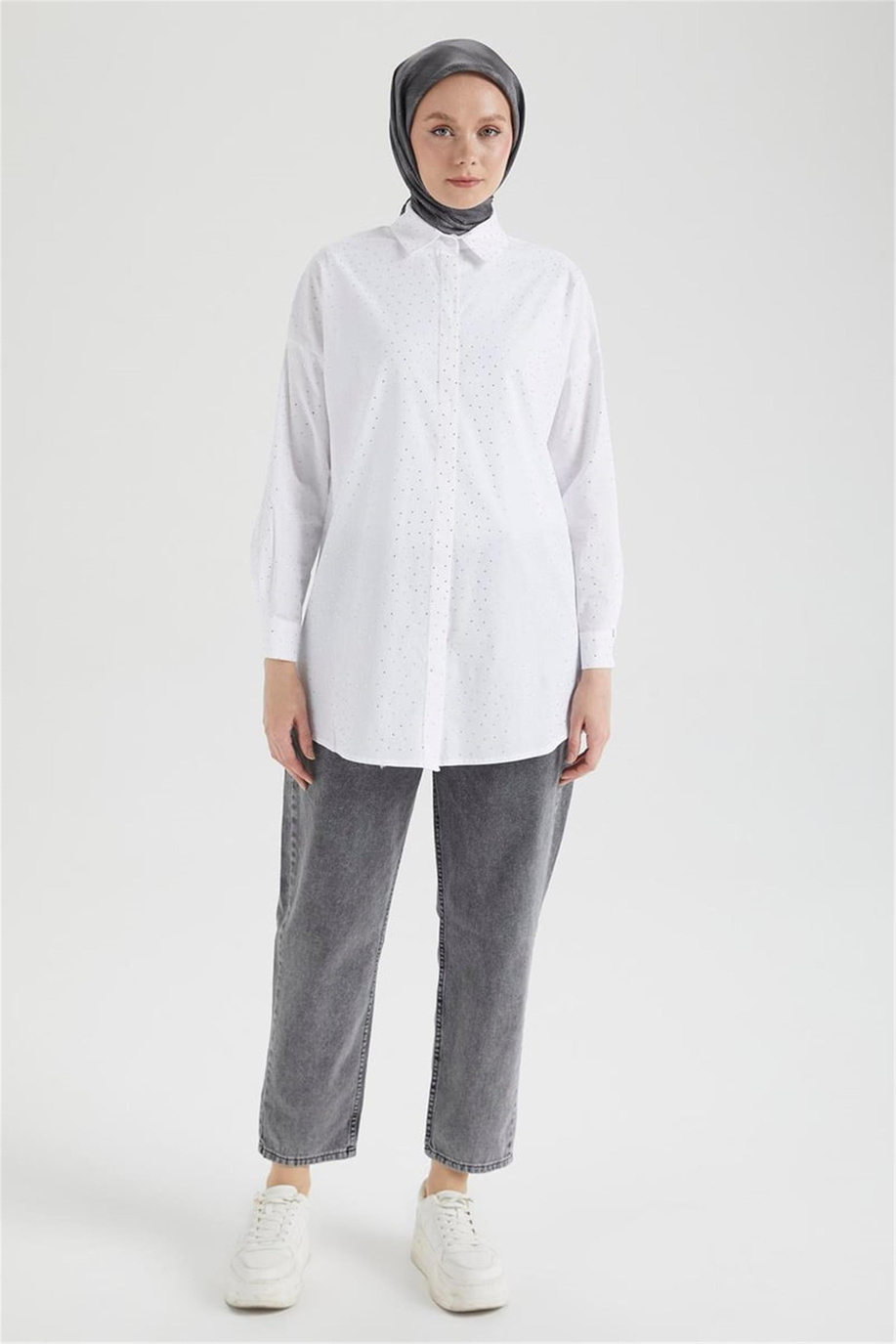 Armine Gömlek Ekru - 25YT311