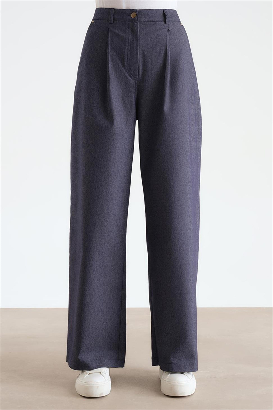 Armine Lacivert Pantolon