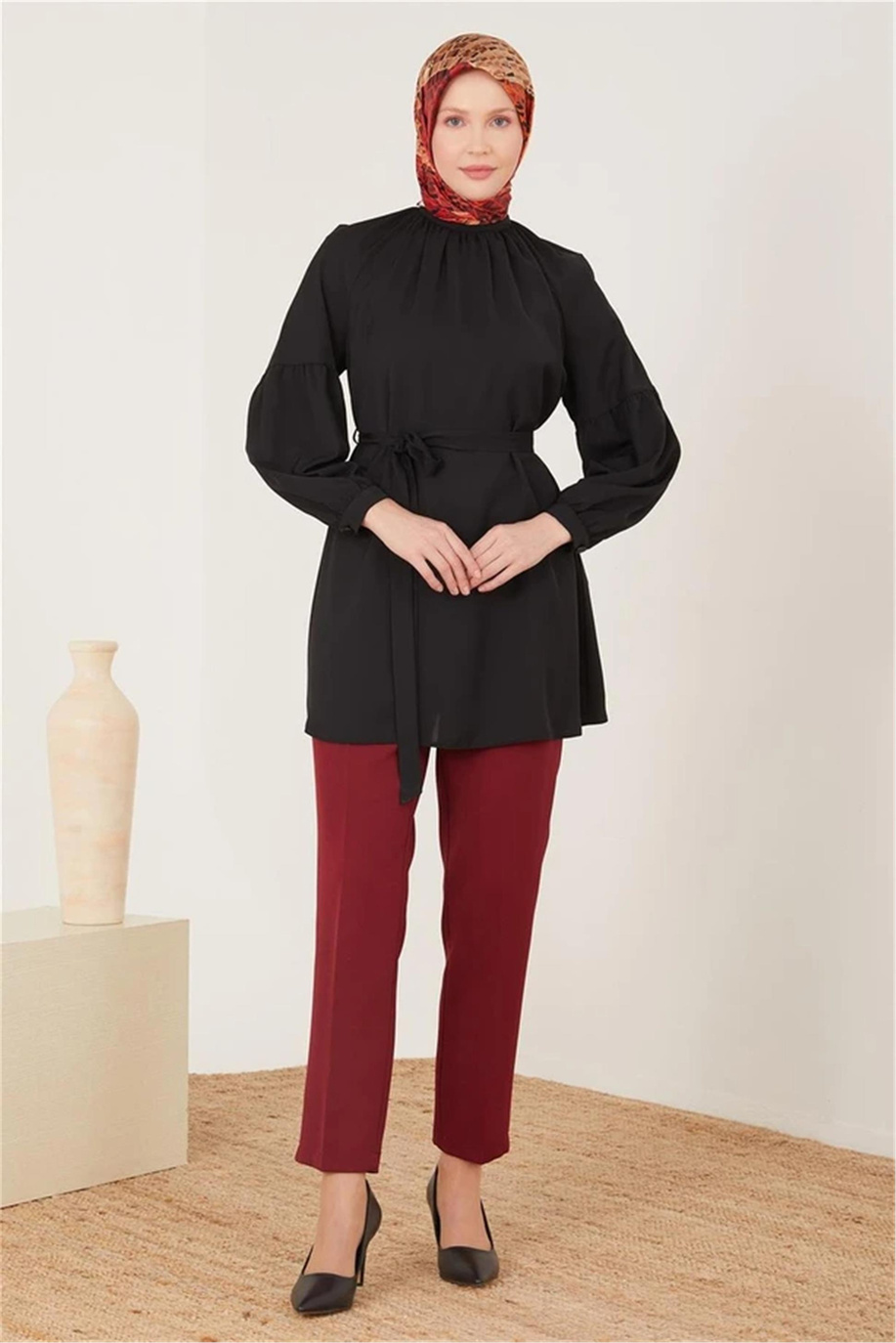 Armine Pantolon 23Yd9253 Bordo