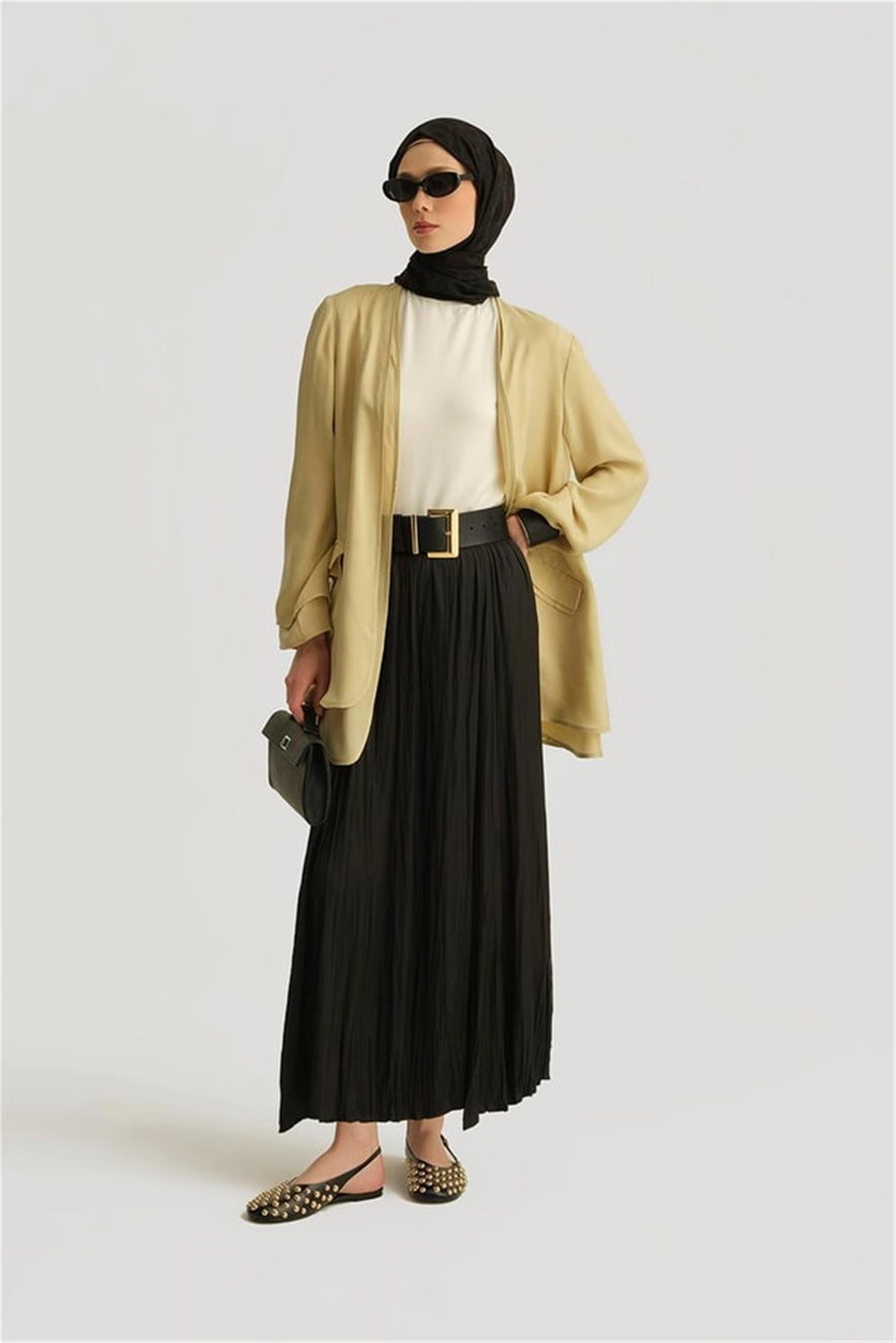 Armine Siyah 25Yh5601 Etek