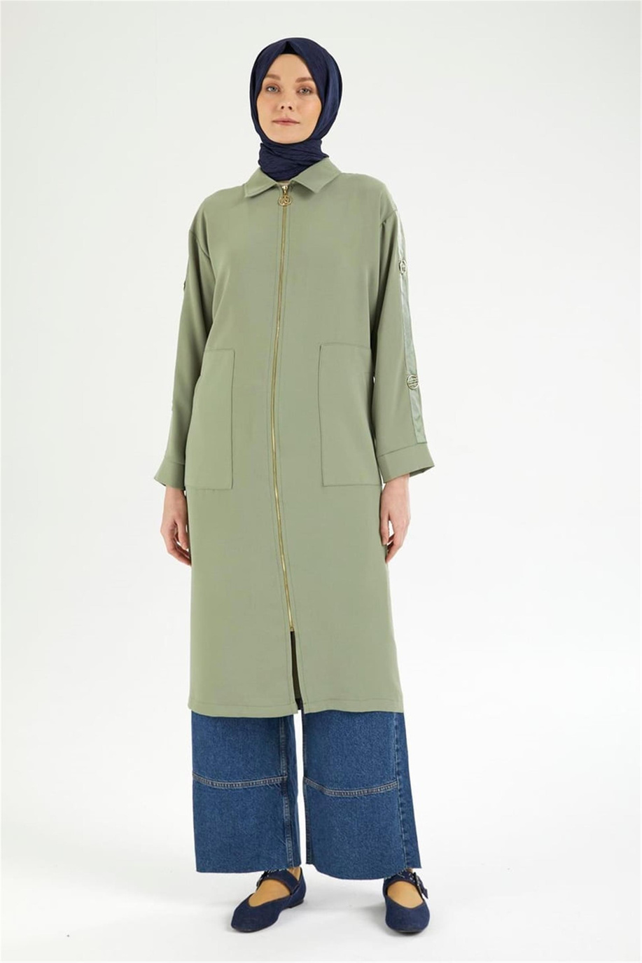 Armine Trend 25Yt505 Oliv Ceket