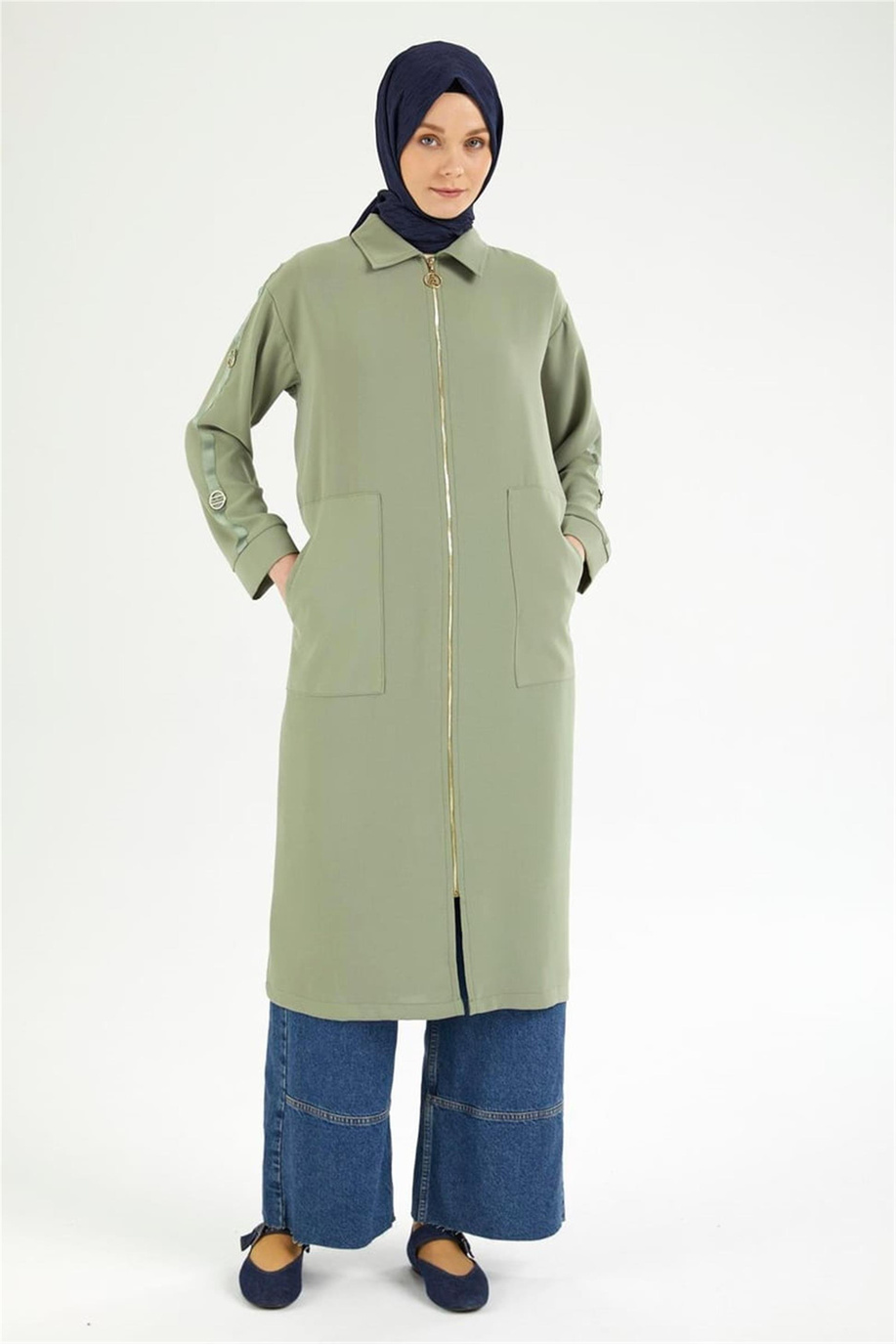 Armine Trend 25Yt505 Oliv Ceket