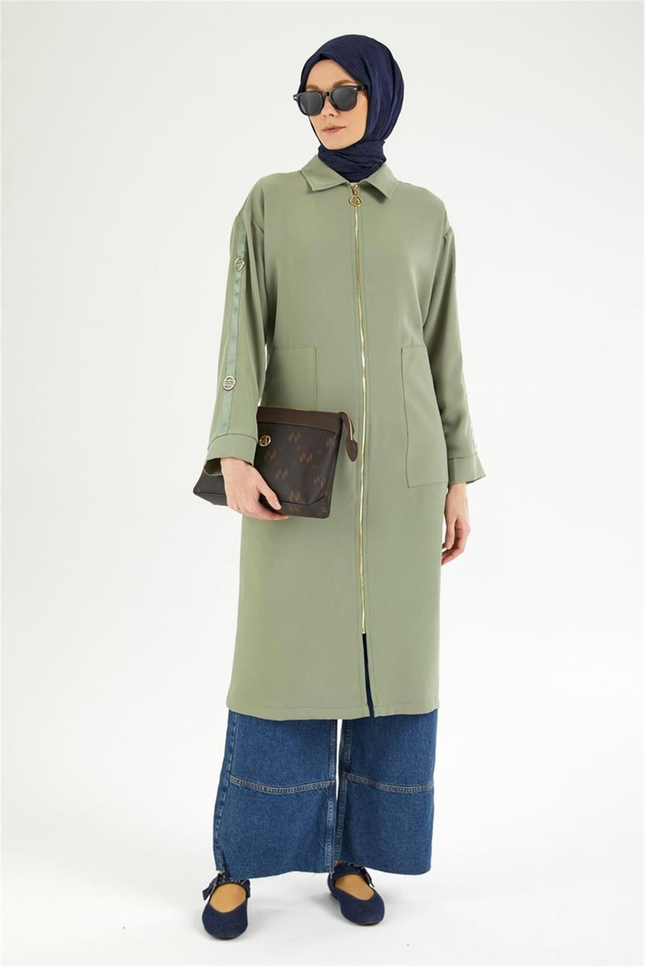Armine Trend 25Yt505 Oliv Ceket