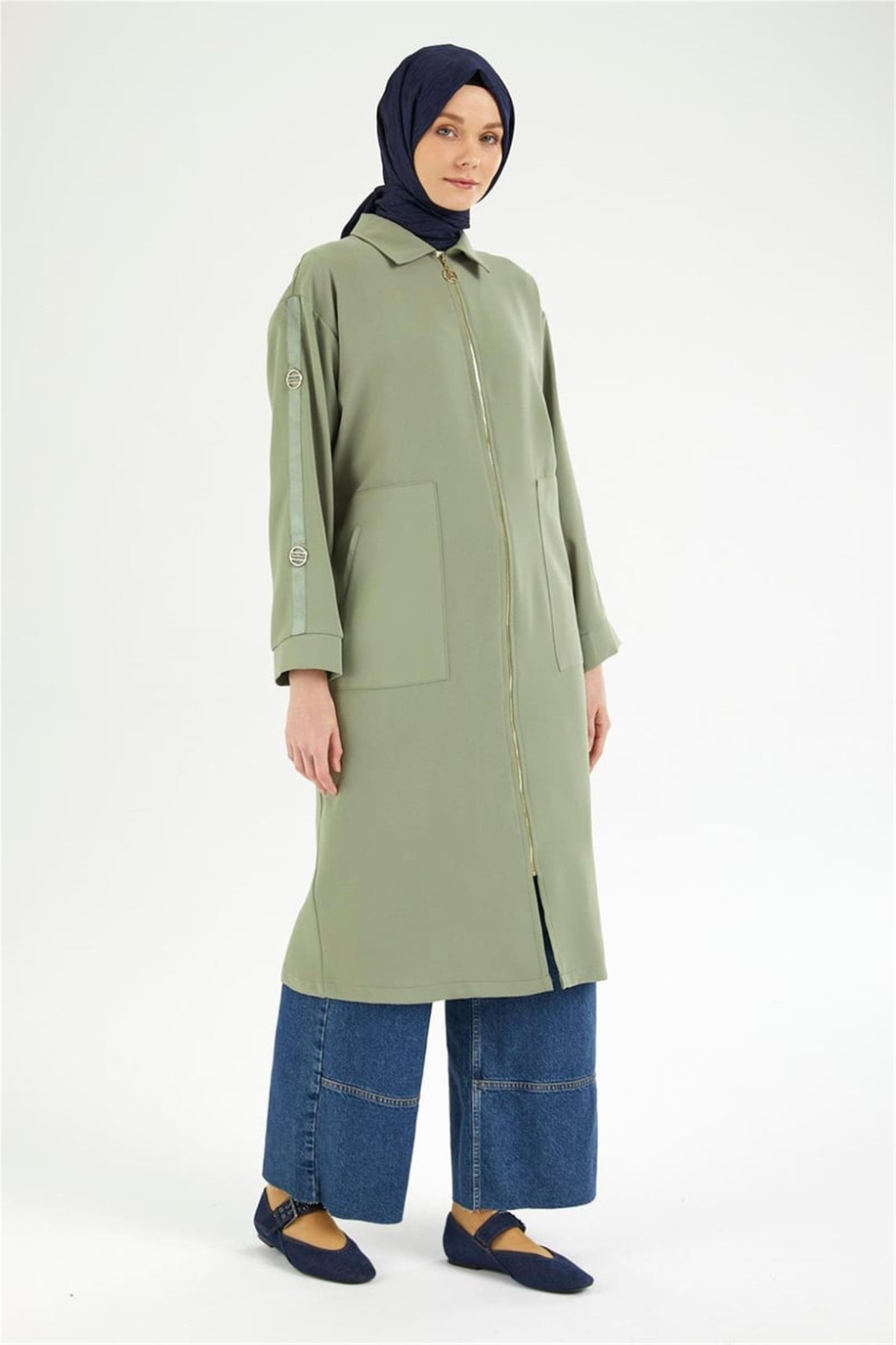 Armine Trend 25Yt505 Oliv Ceket