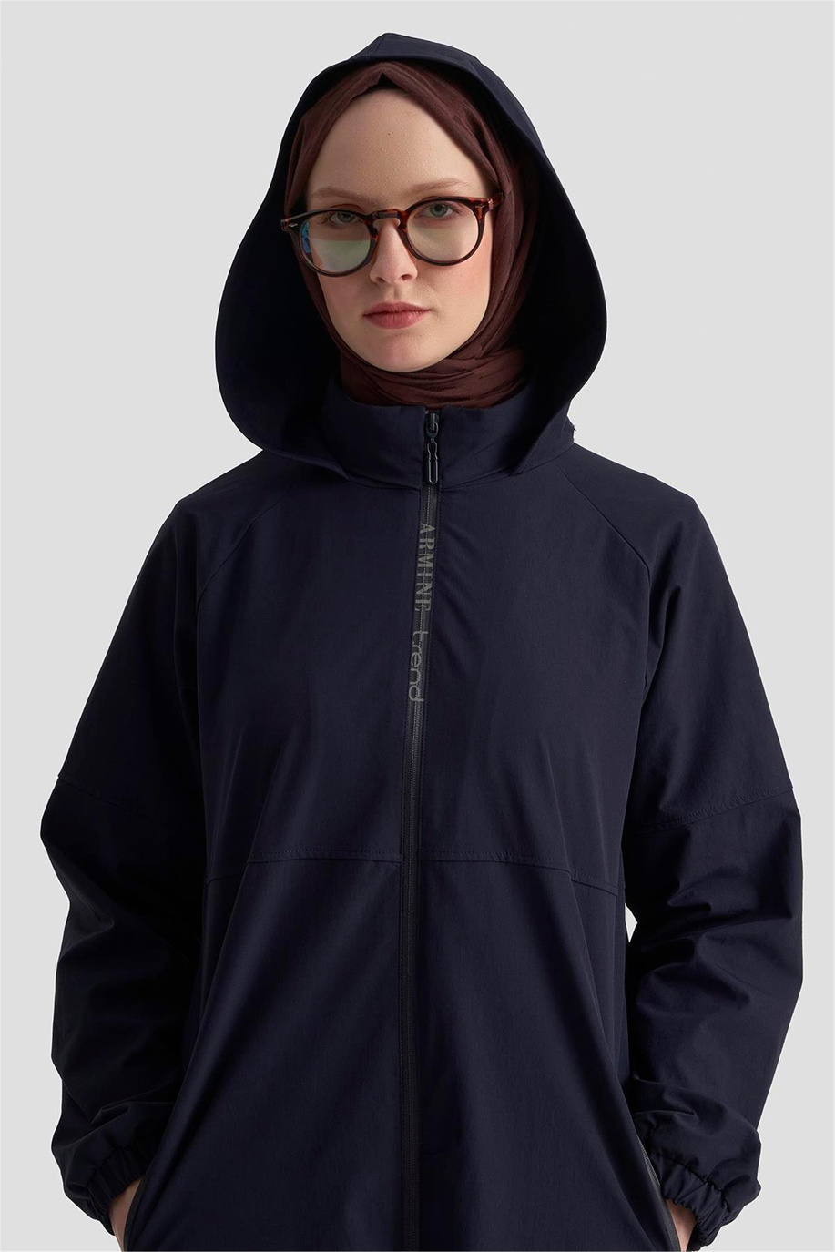 Armine Trend Ceket Lacivert - 25KT548