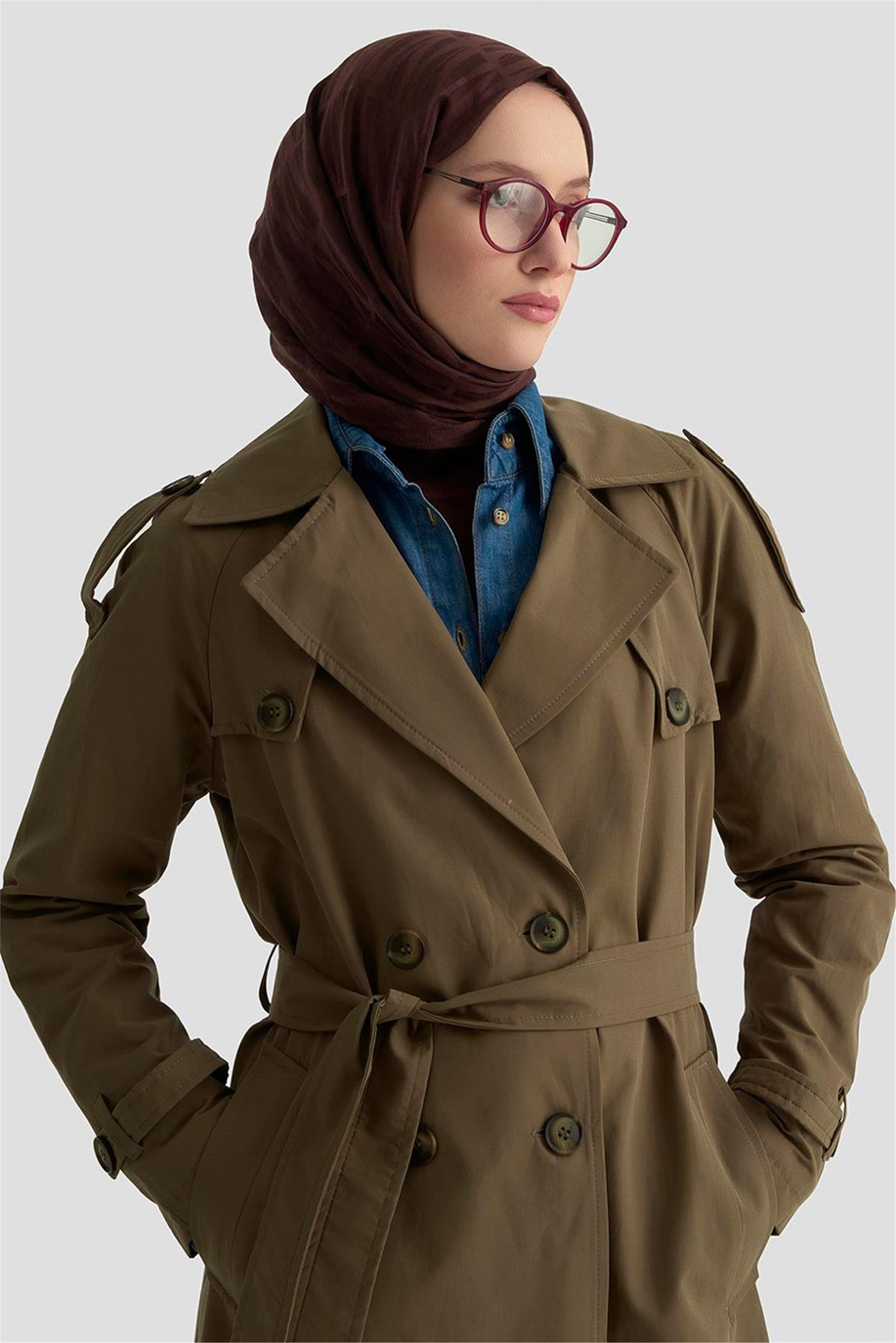 Armine Trend Kap Haki - 25KT720