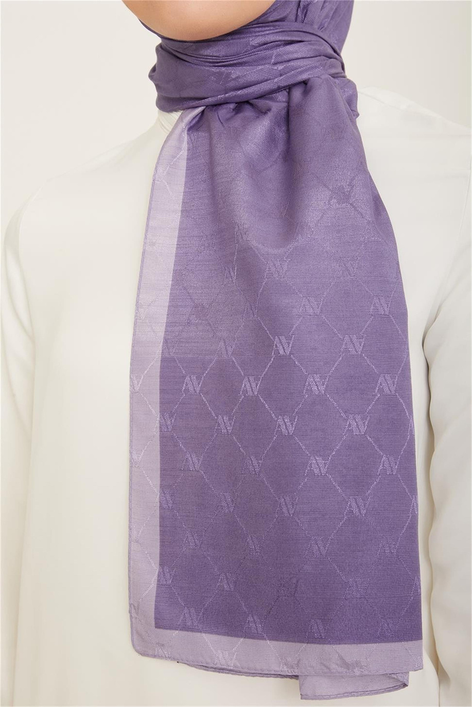 Armine Trend Monogram Şal   118