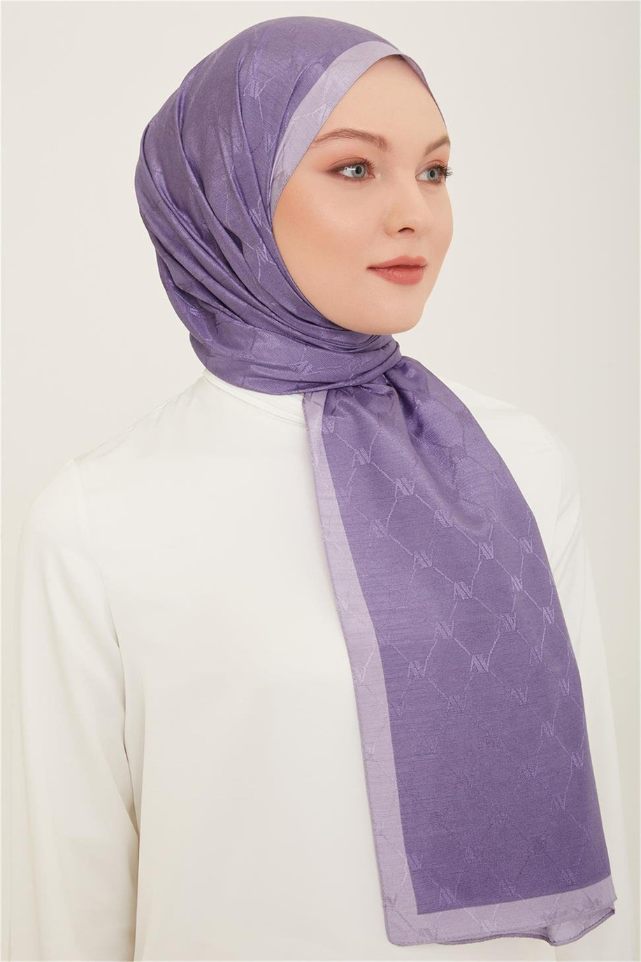 Armine Trend Monogram Şal   118