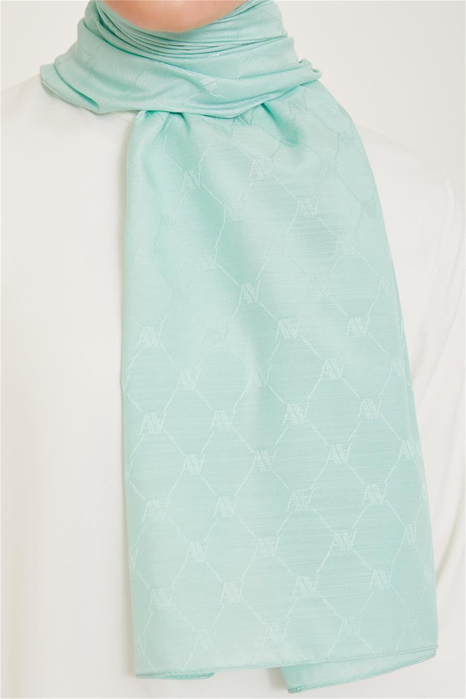 Armine Trend Monogram Şal   3201