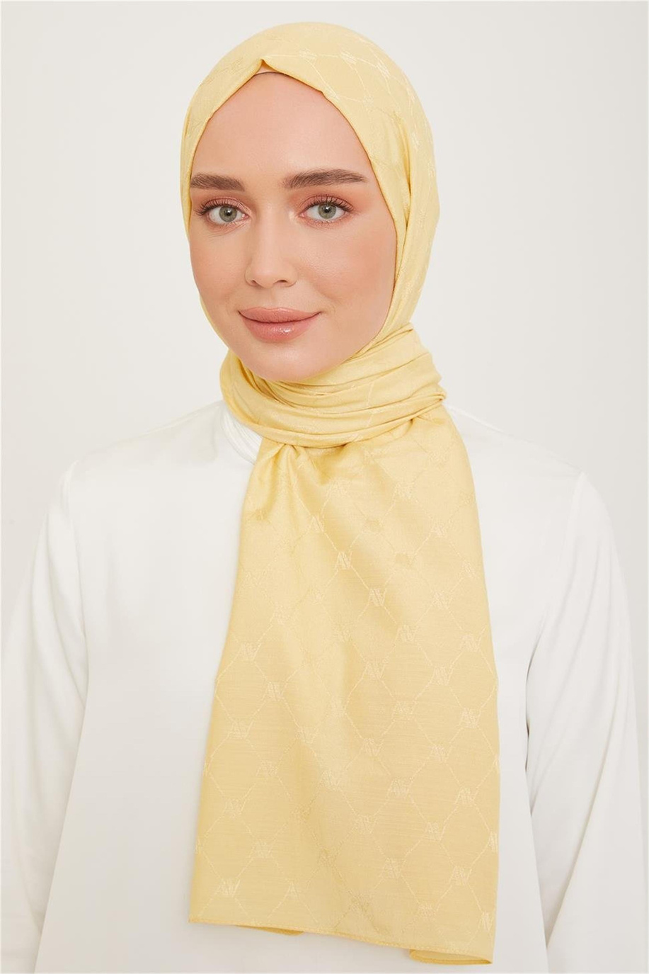 Armine Trend Monogram Şal   3202