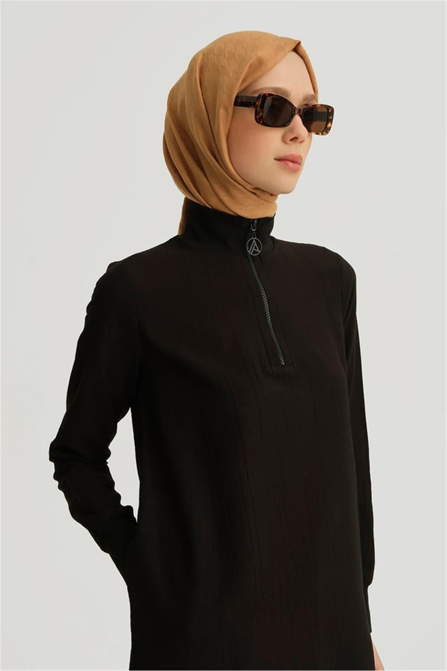 Armine Trend Siyah 25Yt433 Tunik