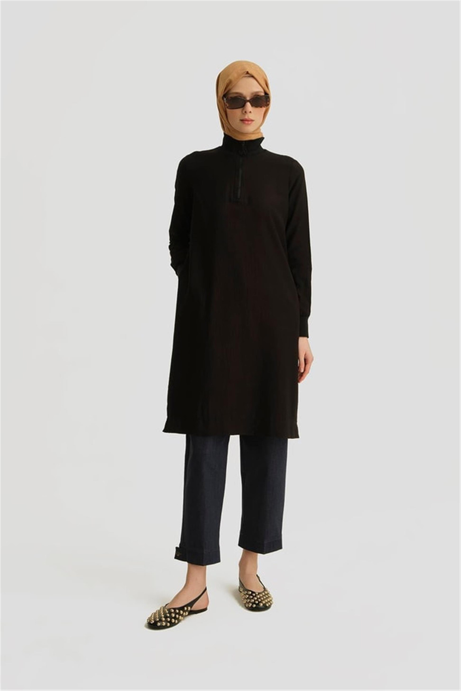 Armine Trend Siyah 25Yt433 Tunik