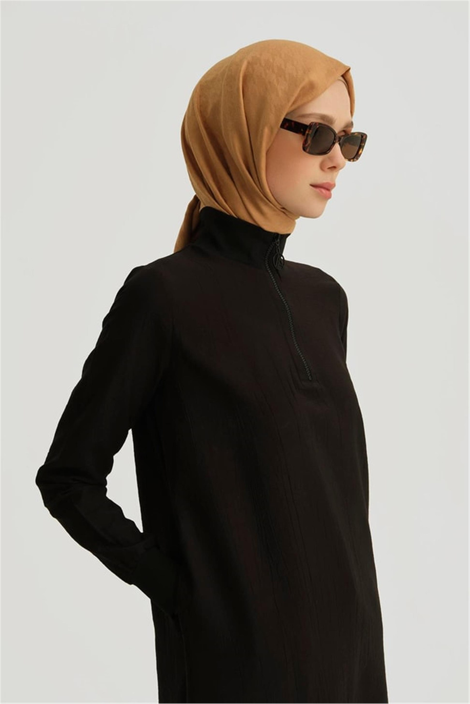 Armine Trend Siyah 25Yt433 Tunik