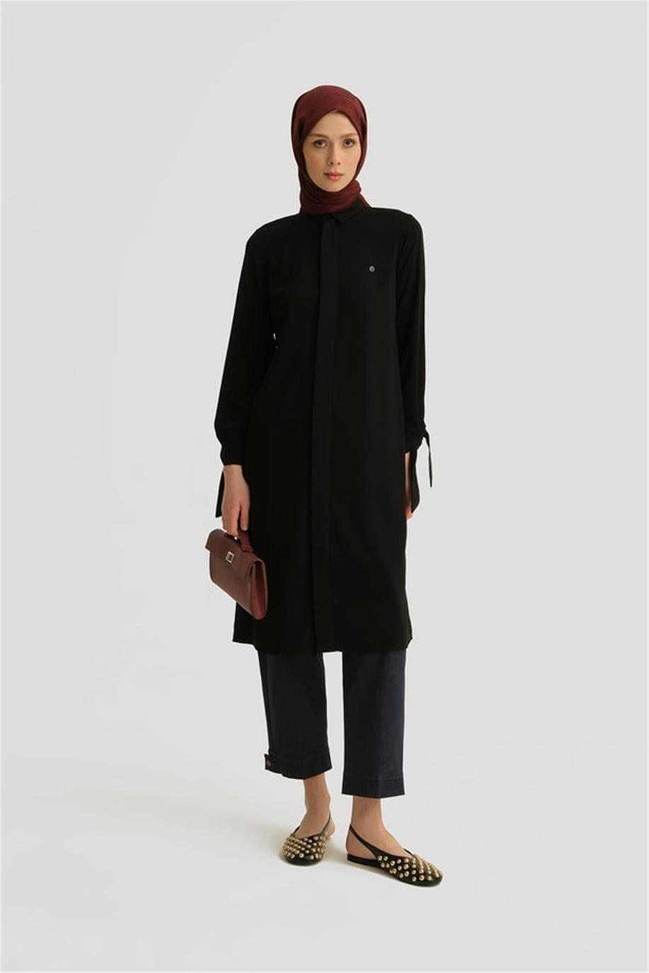 Armine Trend Siyah 25Yt436 Tunik