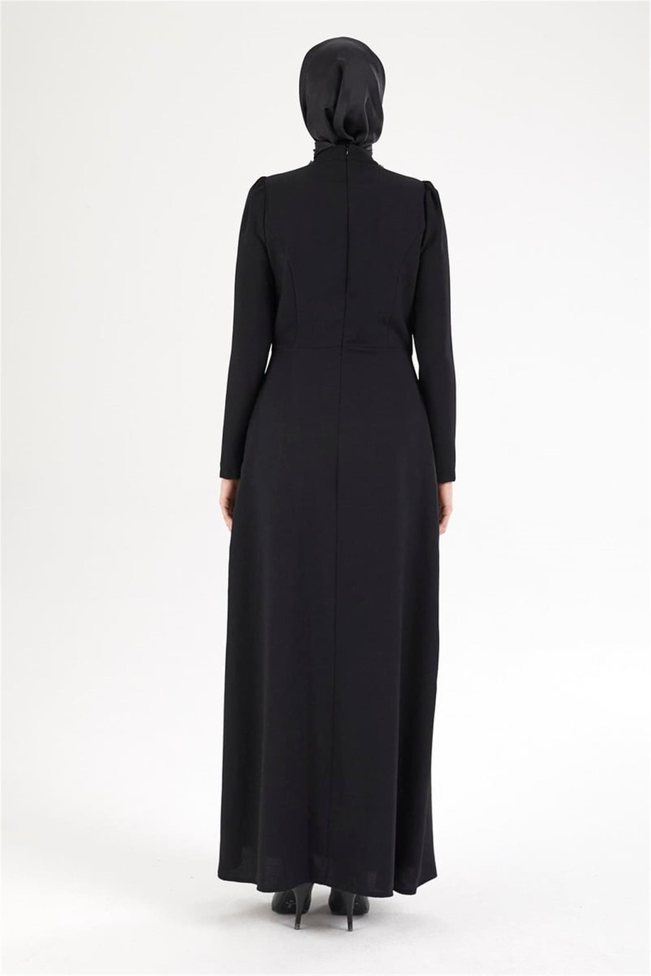 Armine Trend Siyah 25Yt912 Elbise