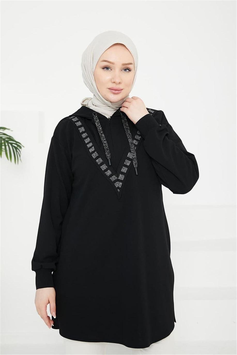 Armine Trend Siyah Tunik