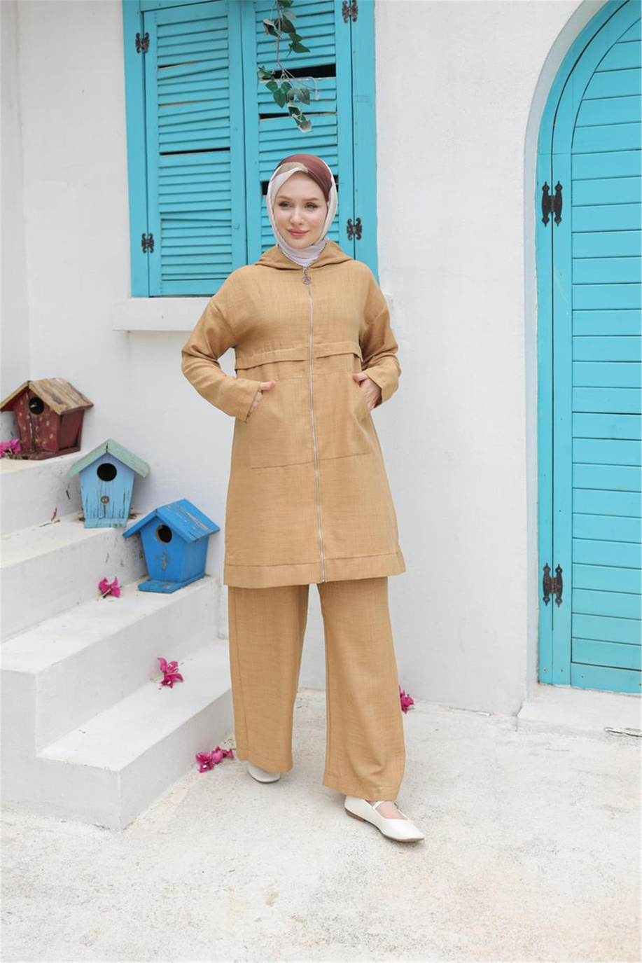 Armine Trend Takım 24Yt638 Camel