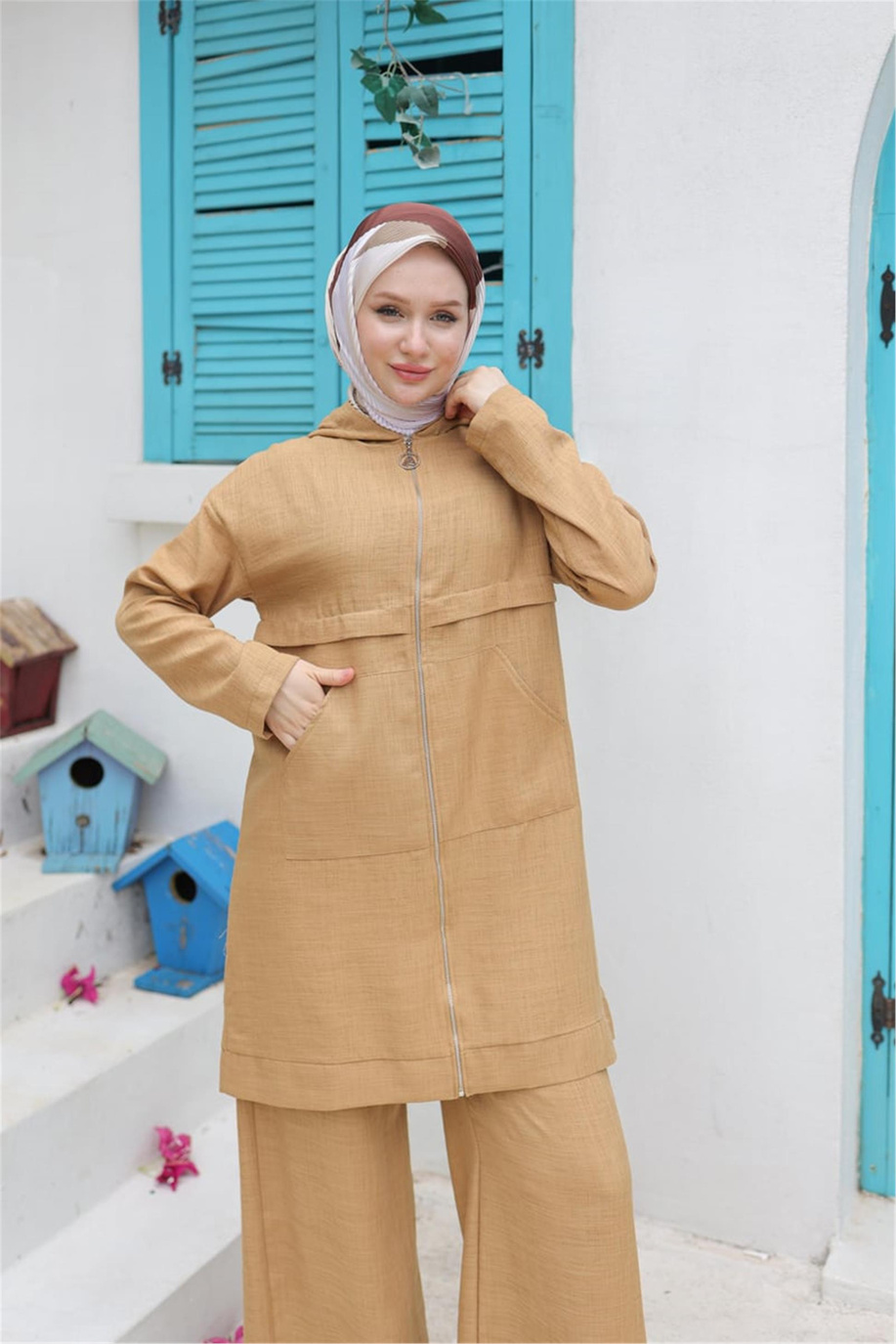 Armine Trend Takım 24Yt638 Camel