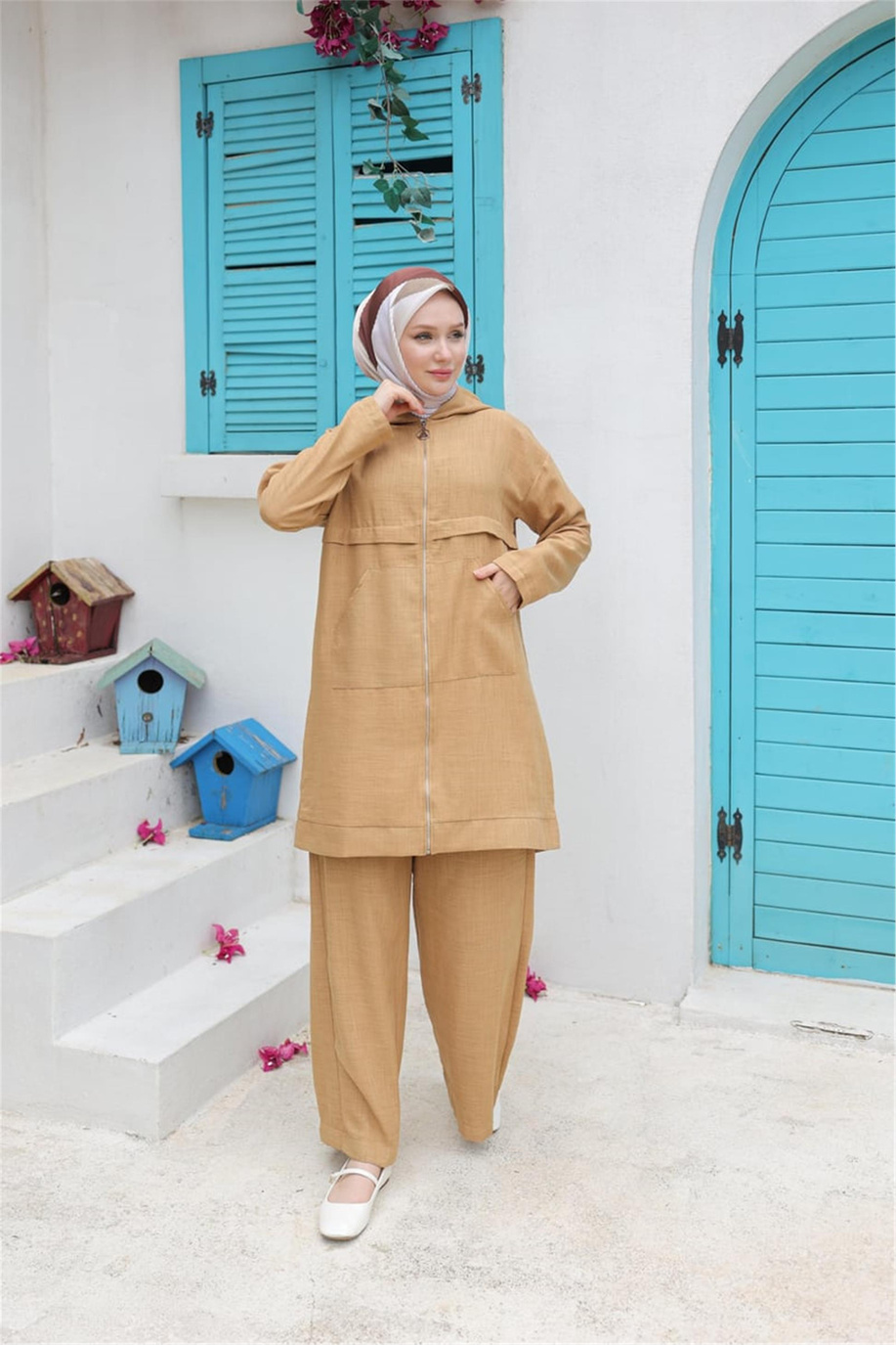 Armine Trend Takım 24Yt638 Camel