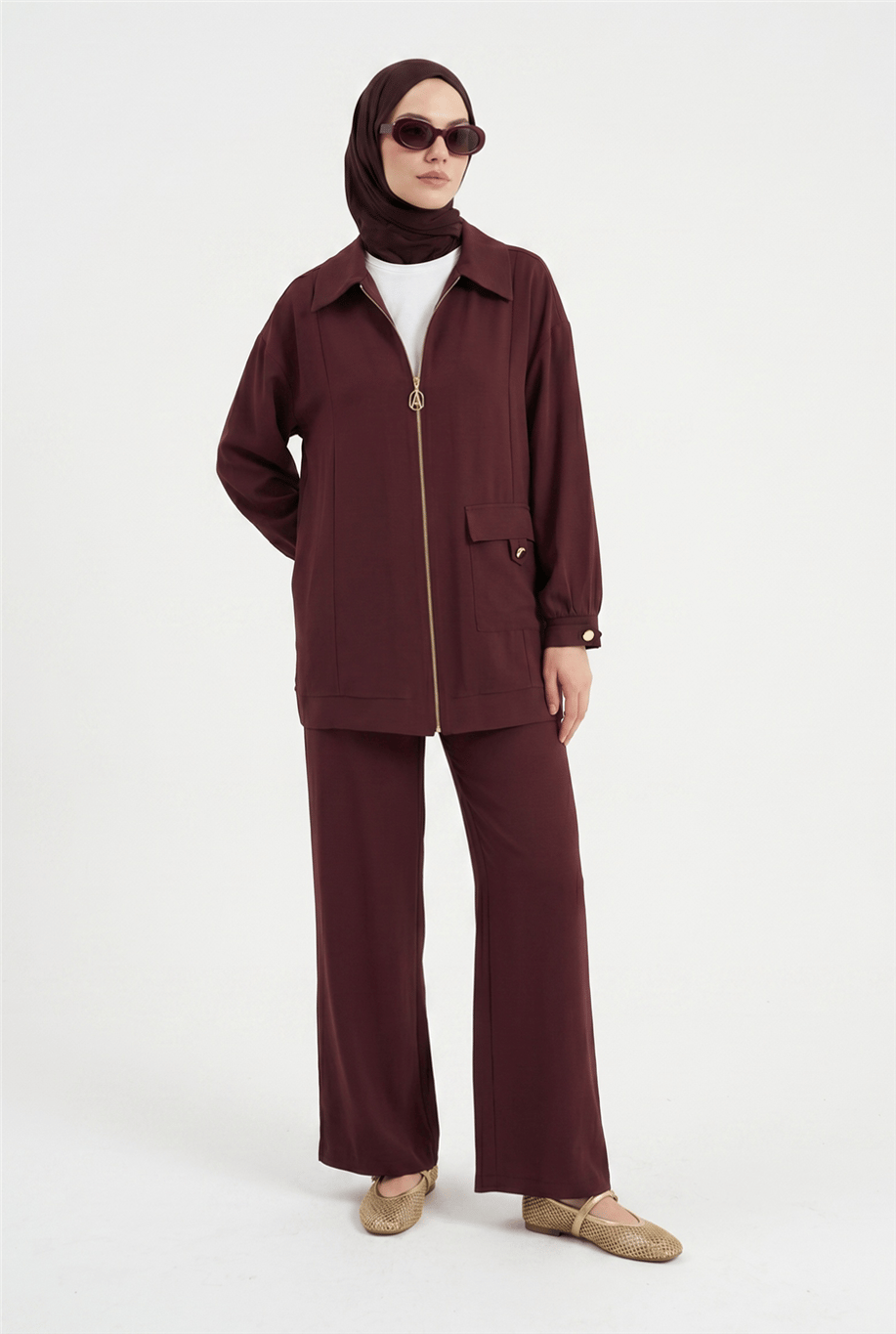 Armine Trend Takım Bordo - 26YT697