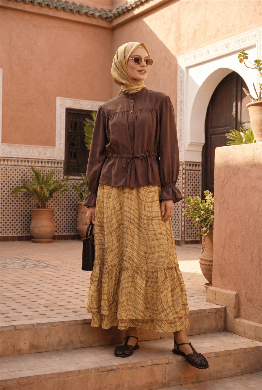Armine Trend Takım Kahve - 26YT6136