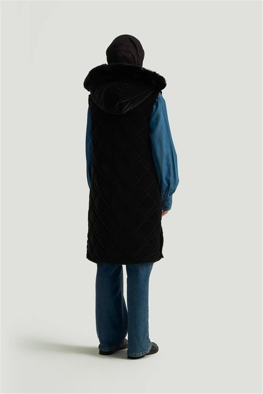 Armine Trend Yelek Siyah - 25KT505