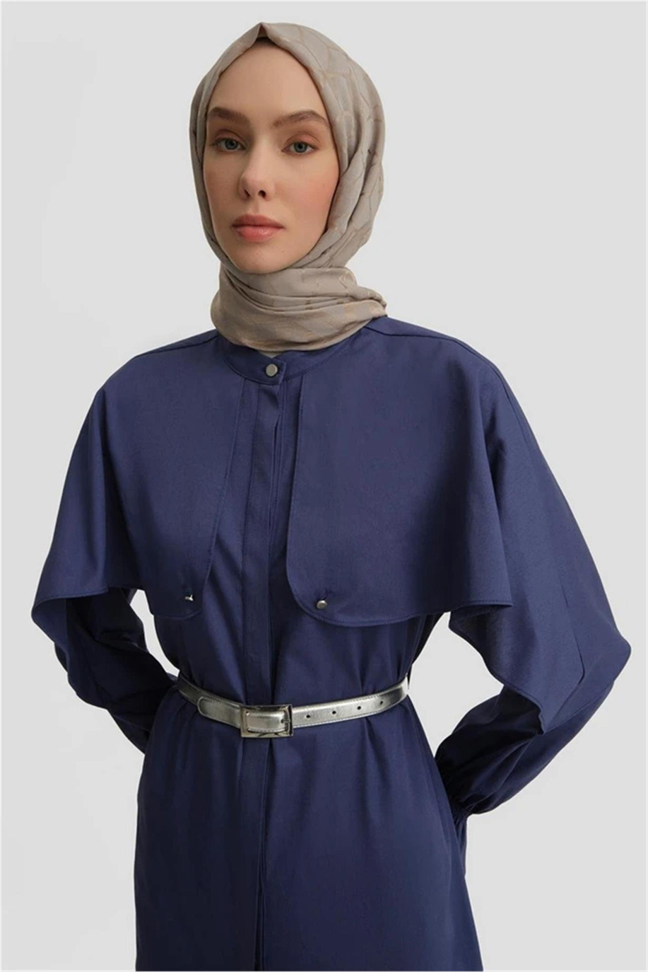 Armine Tunik Puslu Mor - 25Y4606